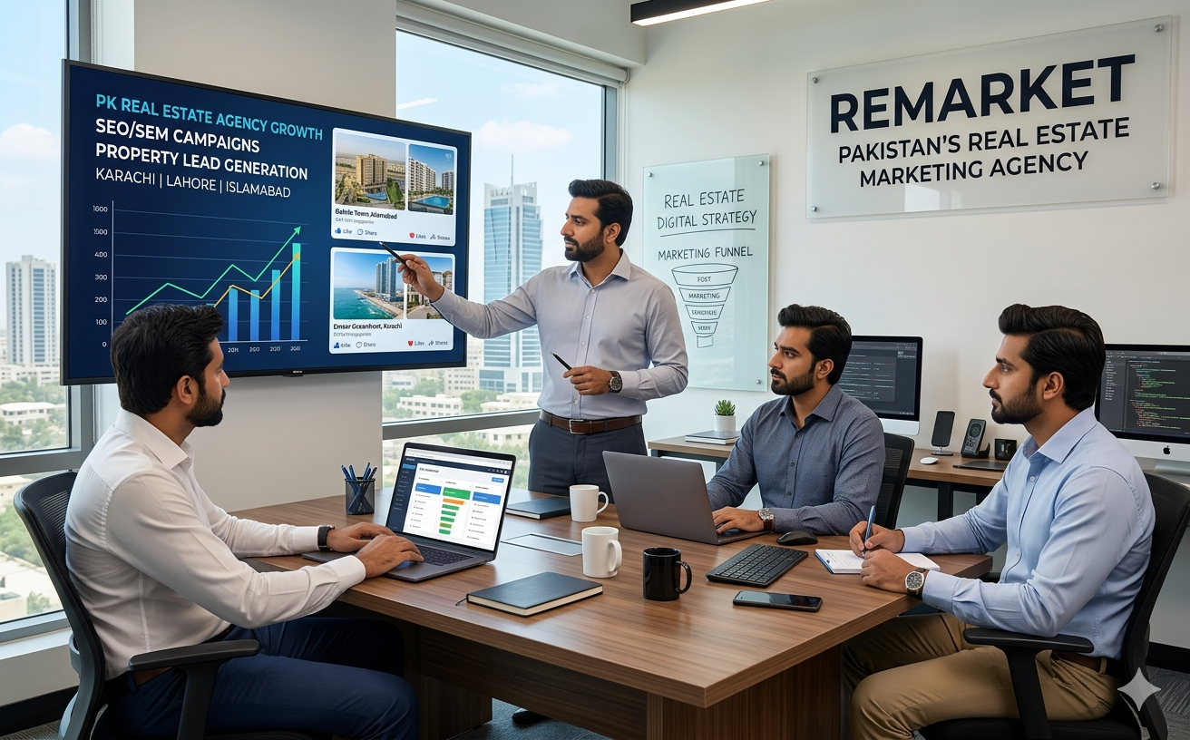 Digital Marketing Agency For Real Estate In Pakistan